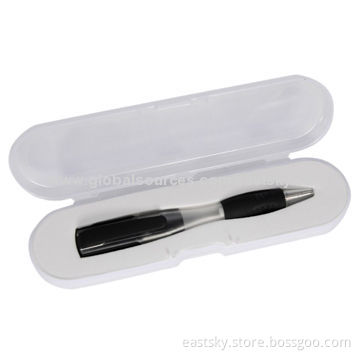Plastic Pen-shaped USB Drive, Four Optional Logo Imprint Locations, OEM Orders are AcceptedNew
